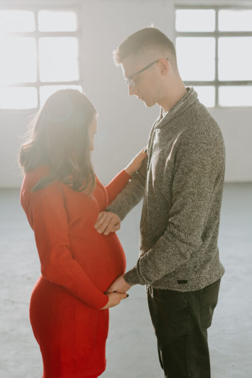 gaidību ziemas fotosesija fotostudija